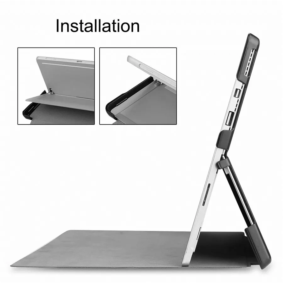 Чехол для Microsoft Surface Pro 7 12 3 ''(2019) чехол 4/5/6/7 дюйма ультратонкий складной