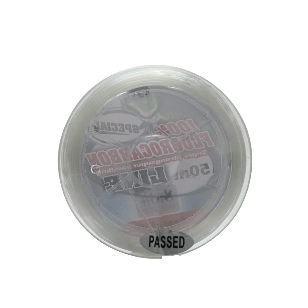 High Quality 50m Monofilament super strong Nylon Fishing Line Fluro Carbon Coating Japan material Fluorocarbon Line For Carp