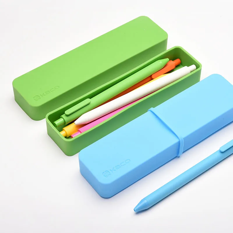 

KACO PURE Silicone pencil case, multi-function, gel-pen box35