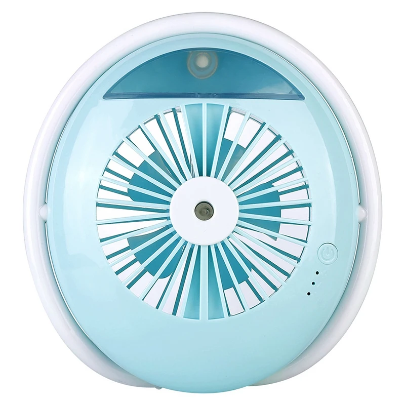

Creative Cartoon Fan Mini Spray Fan Home Desktop Charging Small Fan Mist Spray Humidification Fan