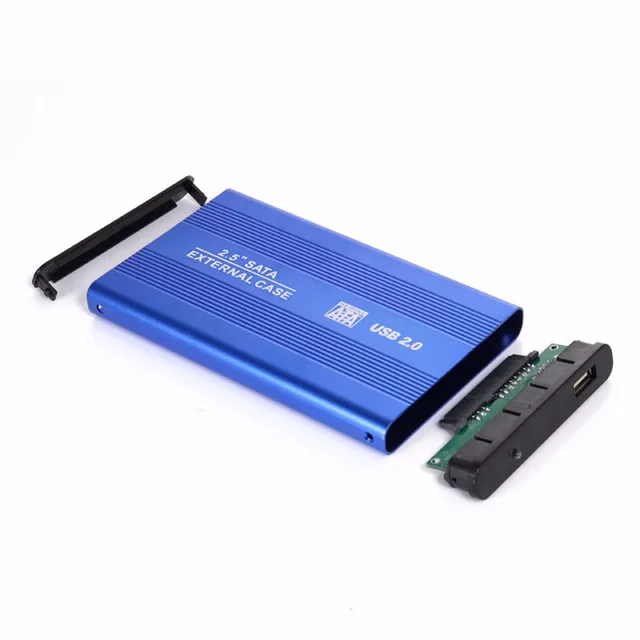 Disco duro externo HDD, caja de cierre, compatible con hasta 3TB, transferencia de datos, herramienta de copia de seguridad para PC, 4 colores, 2,5 ", USB 2,0 caja de disco duro SATA, 1TB Disco duro externo HDD, caja de cierre, compatible con hasta 3TB, transferencia de datos, herramienta de copia de seguridad para PC, 4 colores, 2,5 ", USB 2,0 caja de disco duro SATA, 1TB