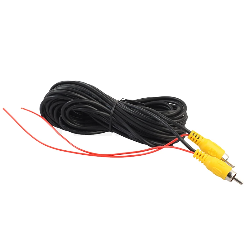 6M RCA to RCA Male to Male AUX Audio Cable Cord HiFi Speaker Reversing Video AV Cable For Car Rear Camera DVD CD Player TV Box