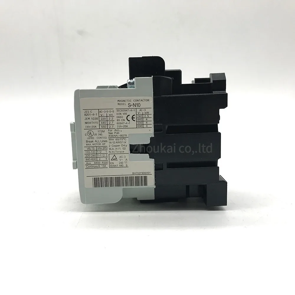 S N10 220 V380V 20a Магнитный Ac контактный n10 трехфазный пускатель лифта|Замыкатели| |