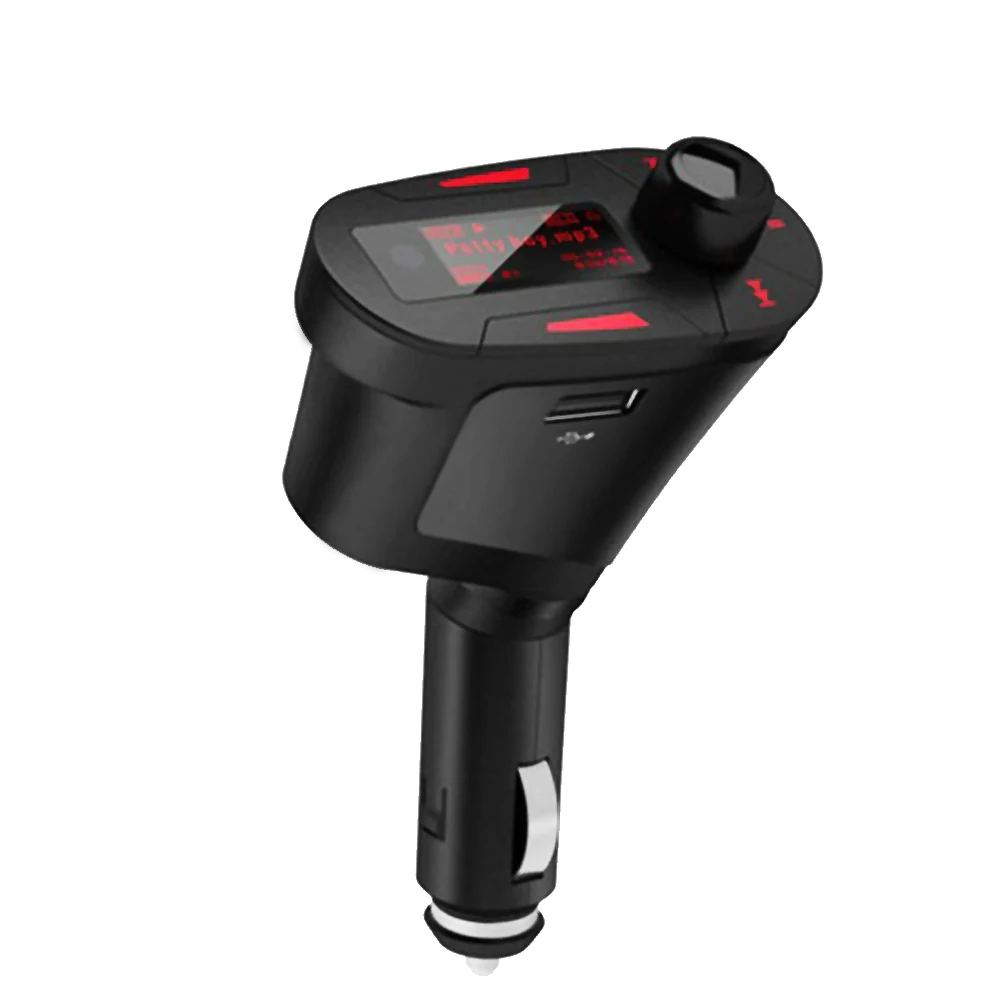 

Universal 12V USB Cigarette Lighter FM AUX Audio MP3 LCD Player Transmitter