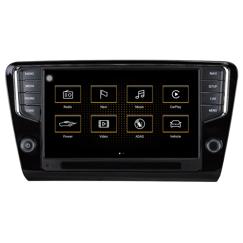 Автомобильный Радио Навигатор Автомобильный мультимедийный Видео android автомобильный dvd для VW Skoda Octavia A7- " 2G/32G Автомобильный Радио gps