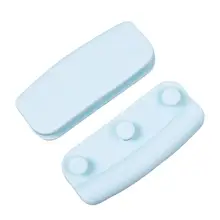 2 шт. безопасная практичная Нетоксичная утолщенная прочная силиконовая кастрюля ручка держатель рукав ручка кухонные инструменты