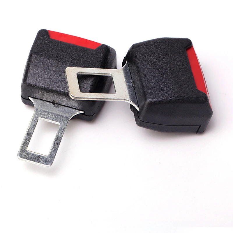 2pcs Car Universal Seat Belt Card Holder Double Use Safety Tape Plug
