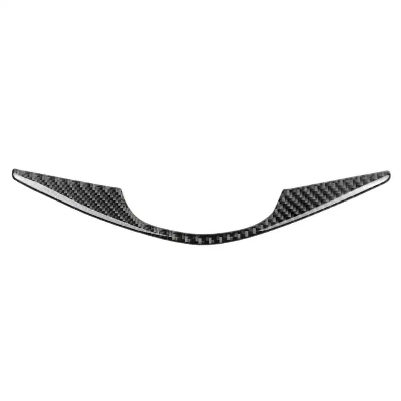 

Carbon Fiber Steering Wheel Panel Sticker Cover Trim 295*60mm Automotive Interior Sticker for Cadillac XT5 2016-2017 Car Styling