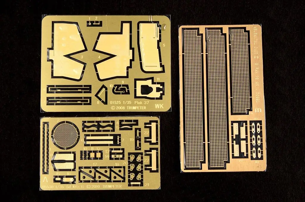 Трубач 1/35 05532 Sd. Kfz.6/2 3,7 см Flak 37