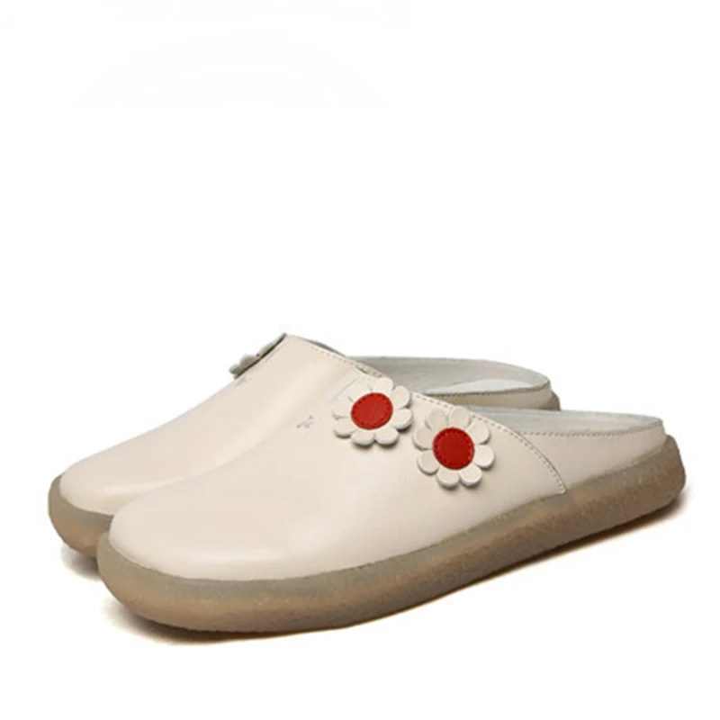 

spring slipper women designer shoes summer slides ladies flat fashion black slip on house home outdoor leather casual sandals