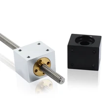 Support de convertisseur d'écrou à vis T8 pour pièces d'imprimantes 3d, montage en alliage d'aluminium, conversion de vis à plomb t8
