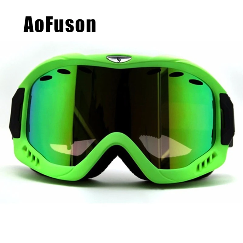 Snowboard gafas de esquí doble capas Anti-niebla lente Benice niños de los hombres de las mujeres de nieve UV400 gafas nieve gafas de esquí Esqui