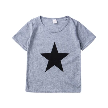 

Boys T-shirt Summer Star Print Kids Clothing Short Sleeve Tees Children Costume Cotton Boys Tops Children T Shirt Tops Kids Tee