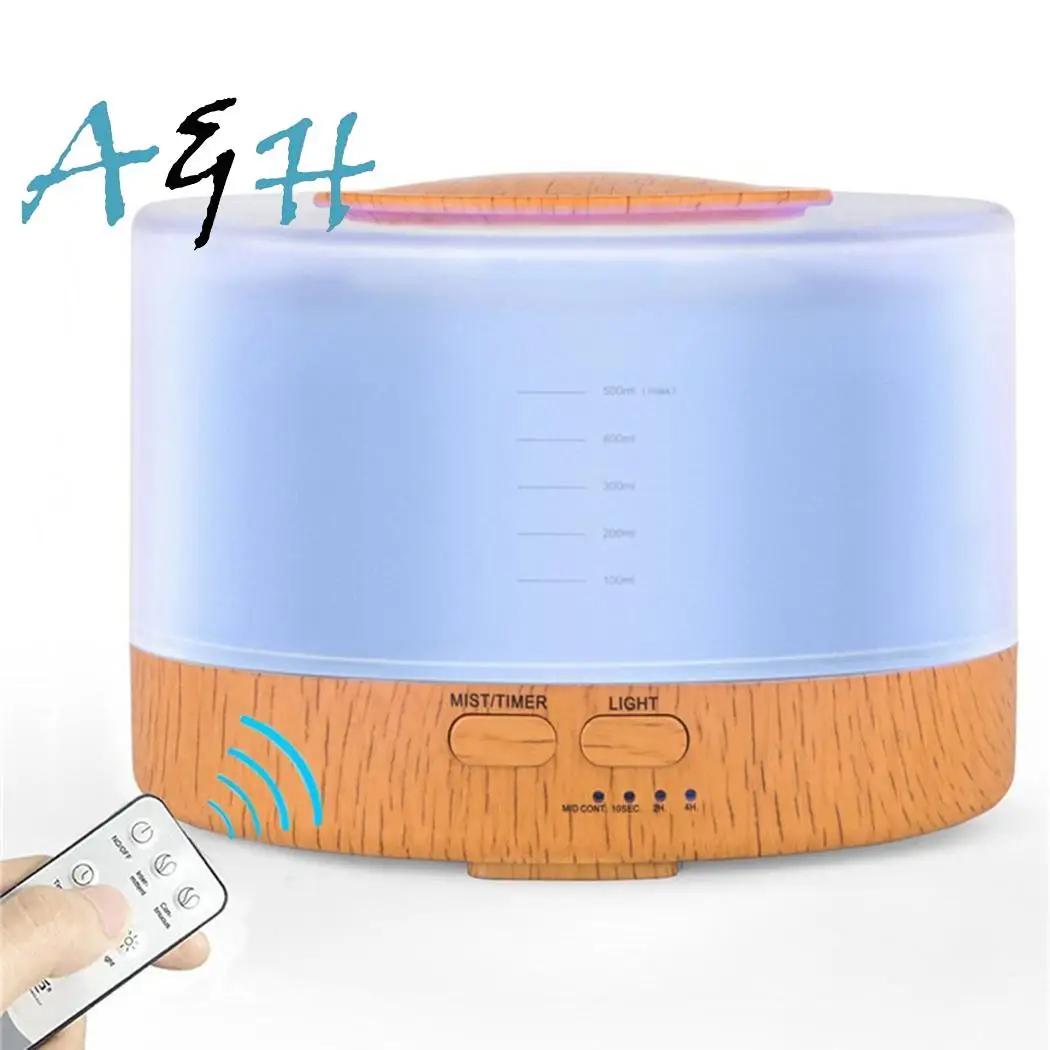 

Remote Control Aromatherapy Machine Ultrasonic Aroma 20-30 square meters 500ML 16W Oil Diffuser Humidifier
