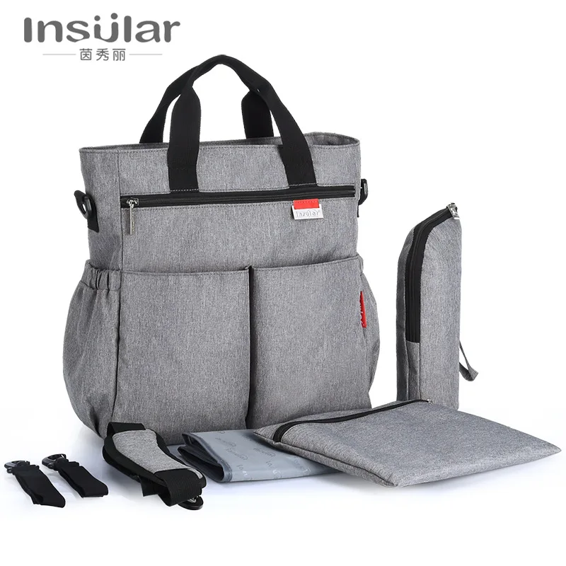 

Insular Mummy Diaper Bag Large Travel Backpack Nursing Bag Designer Stroller Baby Bag Baby Care Nappy Backpack