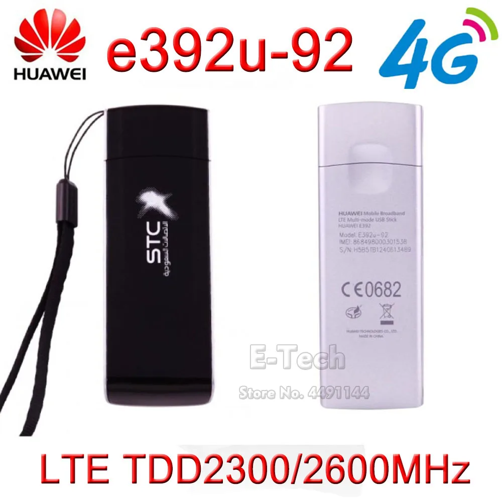 

Original Huawei E392 Unlocked Modem E392U-92 100Mbps 4G LTE USB 4G data card