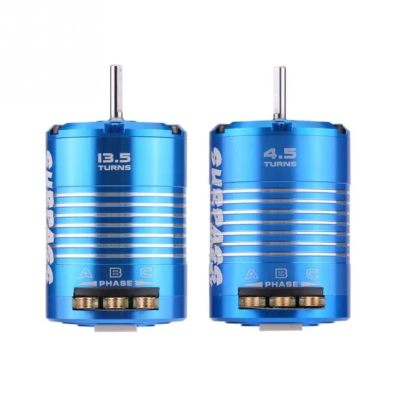 2 полюса 540 4 5 T 13 Сенсорный Бесколлекторный двигатель RC аксессуары для 1/10