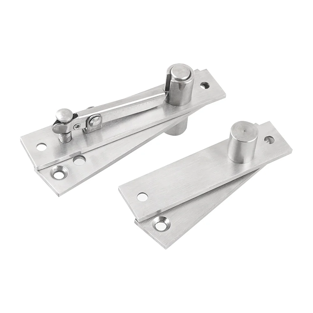 

2Pc Solid Rotating Hinge 360 Degree Stainless Steel Door Pivot Up Down Shaft Furniture Hinges