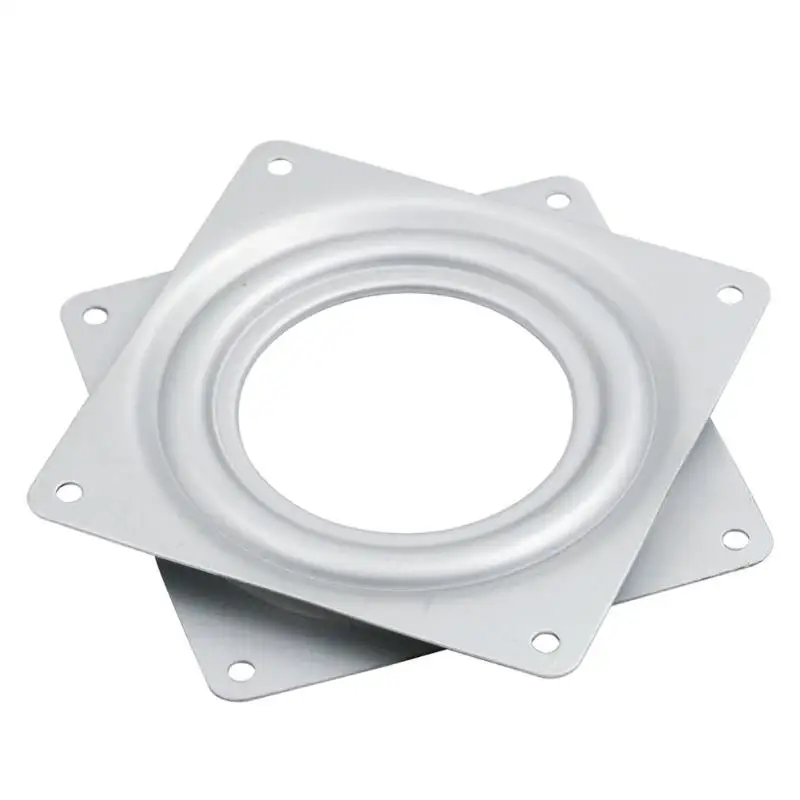 

4.5 inch Small Exhibition Turntable Bearing Swivel Plate Base Hinges for Mechanical Projects Hardware Fitting E5M1