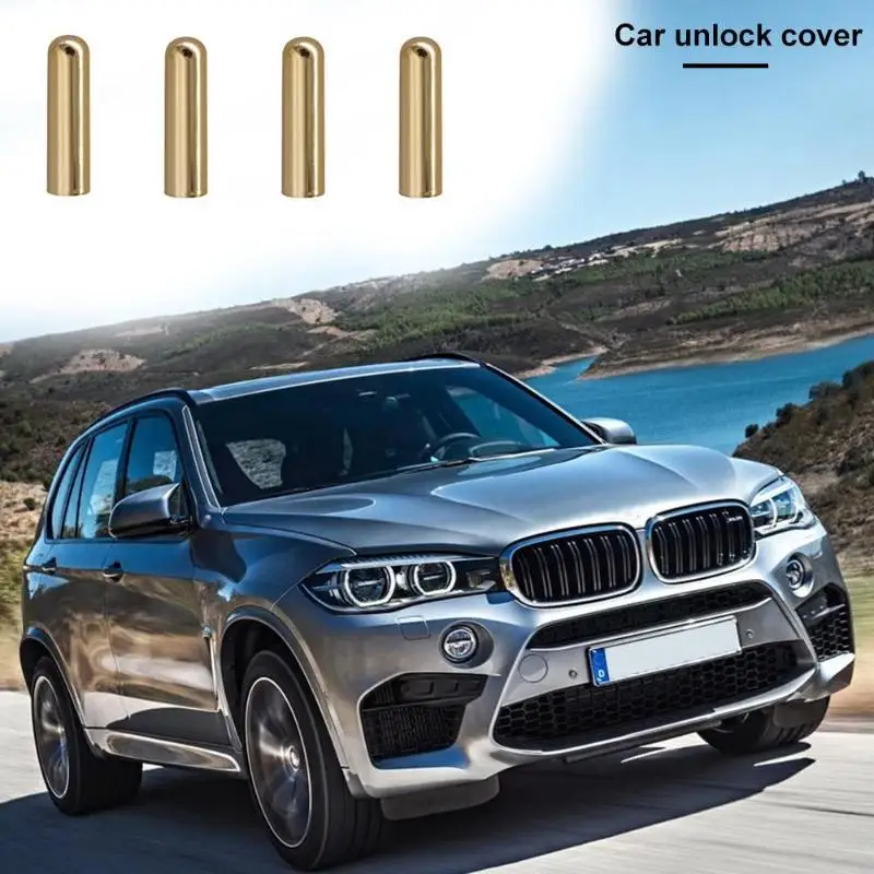 4 шт. дверной замок штифт винтовая ручка крышка Накладка вставка для BMW X1 X3 X4 X5
