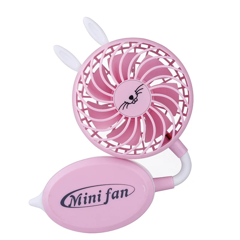 

2019 Portable HandFan USB Rechargeable Foldable Handheld Mini Fan Cooler Adjustable Cooling Fan Outdoor Travel Air Cooler Home