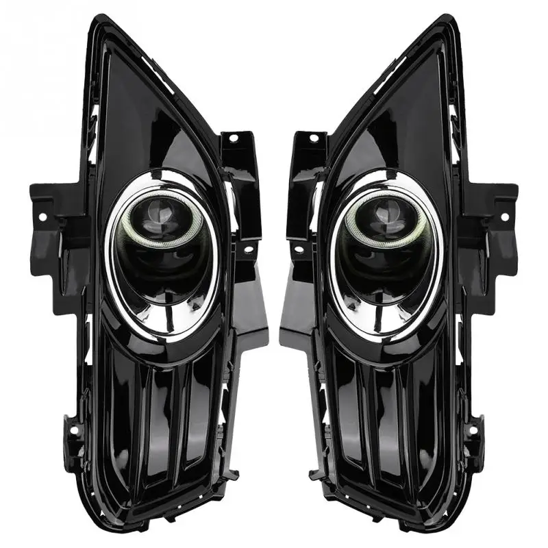 

1 Pair of Car Front Bumper Foglight Grille Fog Light Lamp Set for Ford Mondeo 2013 2014 2015 2016 Car Light Car Accessories
