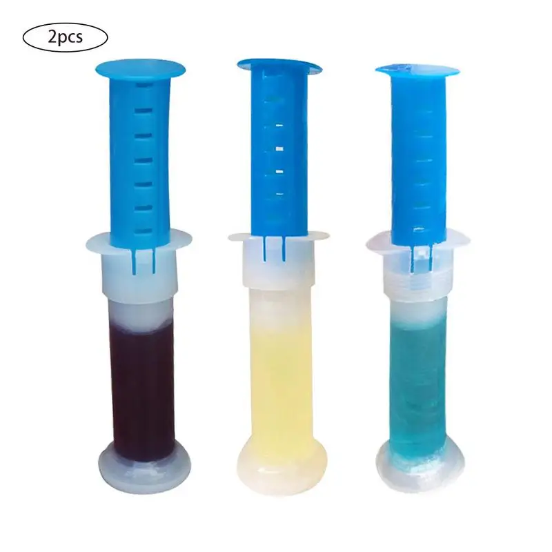 Simple Toilet Deodorant Cleaner 2PCS Fragrant Cleaning Gel