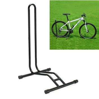 

L-type Coated Steel Bicycle Display Floor Rack Heavy Bike Repair Stand Mountain Bike Rack Parking Holder High Quality