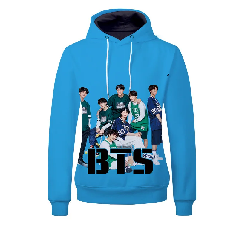 

2019 Kpop BTS 3D Print Hoodie Sweatshirt Hoodies Women SUGA Jimin Jungkook V Oversized Hoodie Casual Persona Clothes Merchandise
