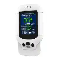 Air Quality Detector Meter Monitor with Color LCD Multifunctional Operating System Indoor Formaldehyde HCHO PM1.0 PM2.5 PM10