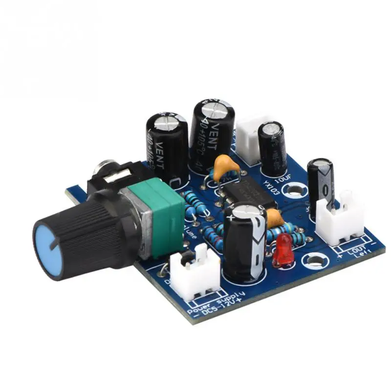 TDA2822 одиночный источник питания DC5 12V двухканальный Регулируемый