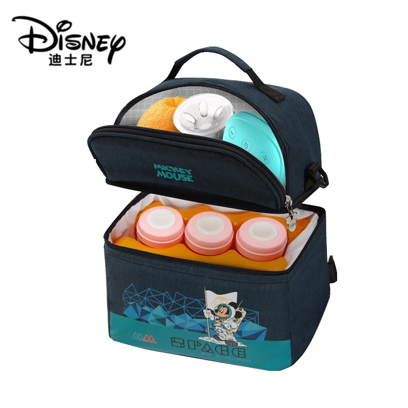 

Disney Insulation Bag Milk Food Storage Thermal Bag Warmer Box Baby Feeding Bottle Thermal Keeps Drinks Cool Backpack
