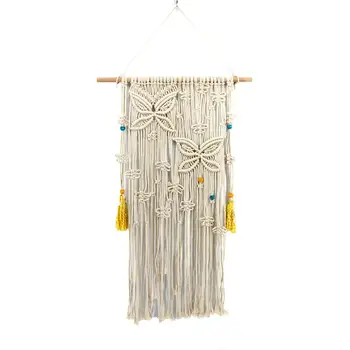 

New Type Bohemian Hanging Woven Tapestry Fashionable Simple Ins Furnishing Hanging Bedside Wall Woven Tapestry