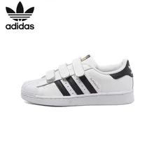 ADIDAS SUPERSTAR FOUNDATION Original Kids Skateboarding Shoes Breathable Light Children Sports Outdoor Sneakers #B26070 adidas skateboarding unisex seeley j q33218
