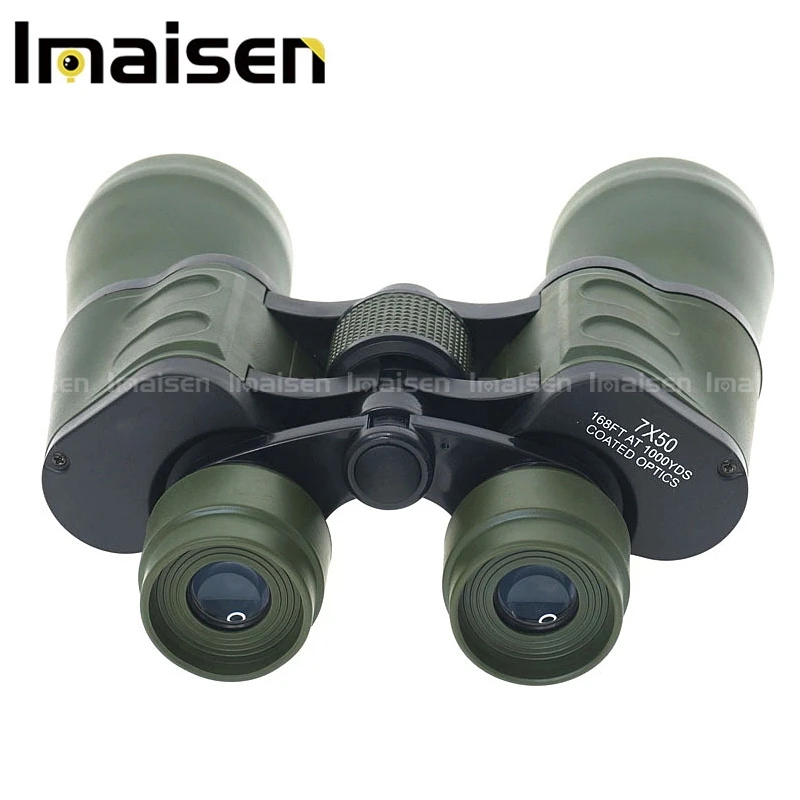 سهلة التركيز الصيد الرياضية رفيع المستوى السفر 7x50 الطيور مشاهدة الحفل الكبار مناظير
