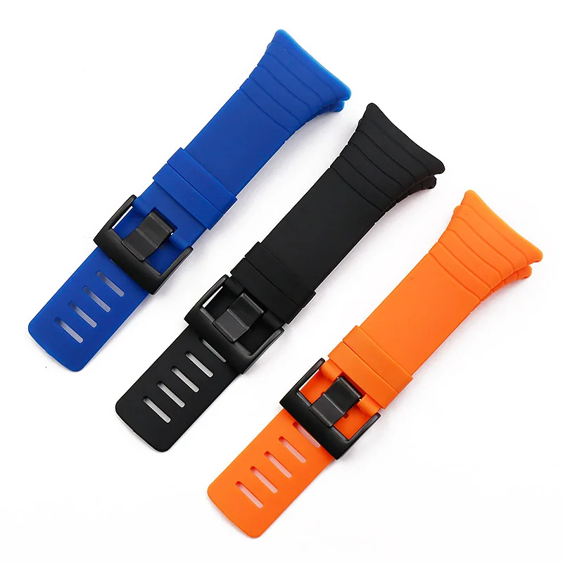 Men's Watch band For Suunto core Rubber Strap Women's Watch Accessories Outdoor Sports Waterproof Bracelet and Tool Screw