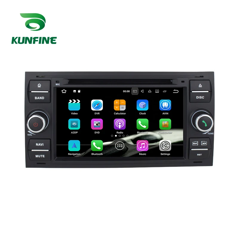Android 9 0 Core PX6 A72 Ram 4G Rom 64G Автомобильный DVD GPS мультимедийный плеер стерео для Ford focus