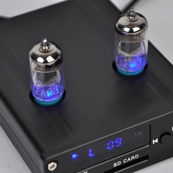 

M55 MP3 lossless music player uses classic 6J1 electron tube preamplifier Circuit board Support USB SD play music For amplifier