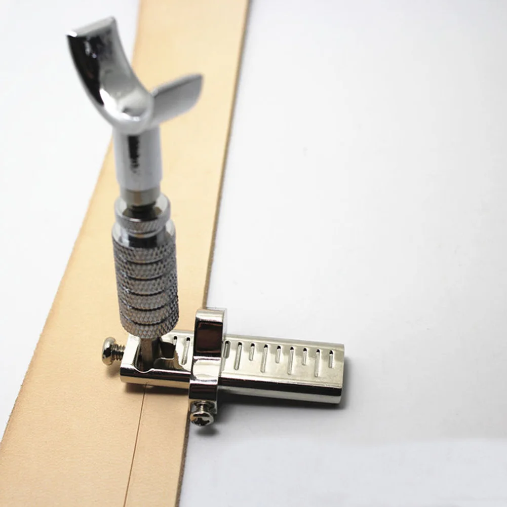 

Accessories Sturdy Steel Plating Rotating Head Hand Working Durable Leather DIY Craft Cutting Boundary Tools