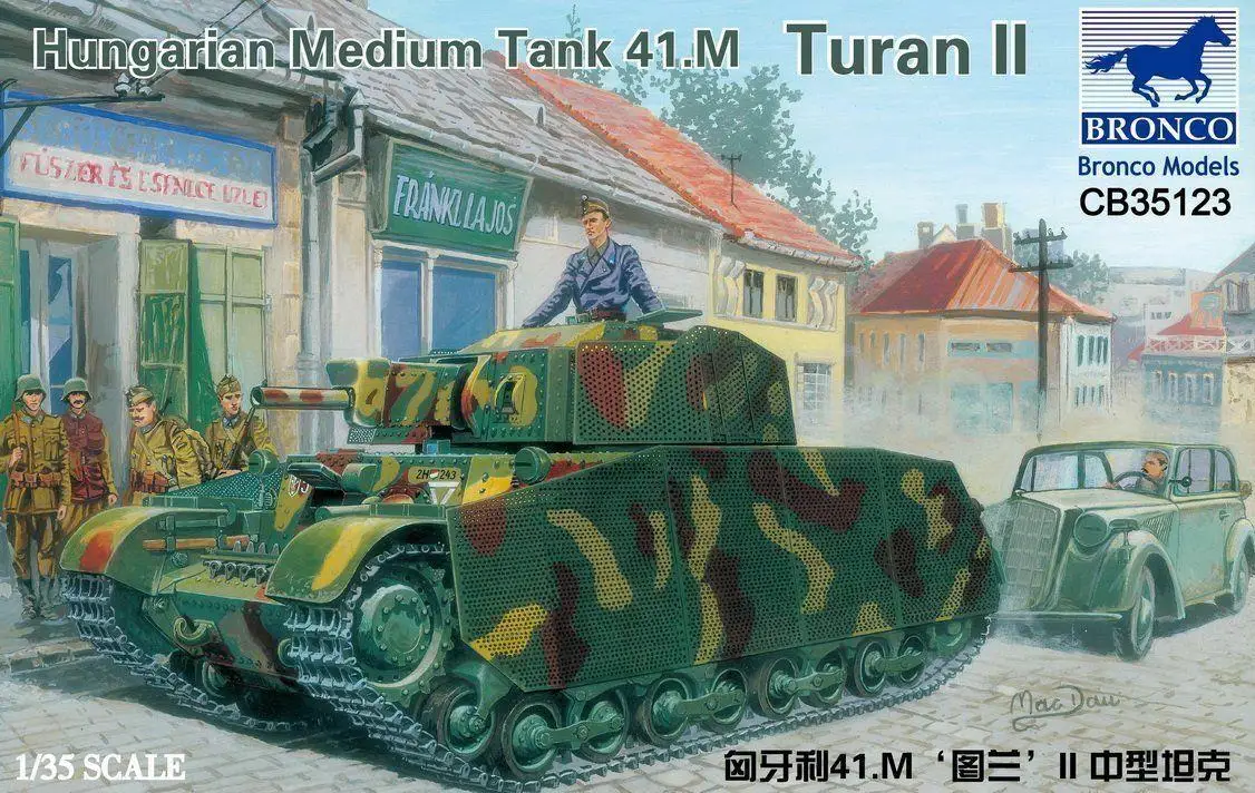 

Bronco CB35123 1/35 Hungarian Medium Tank 41.M "Turan" II