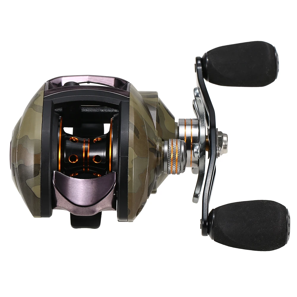 Lightweight High Speed 8.11 Gear Ratio Baitcast Fishing Reel 12+1 Ball