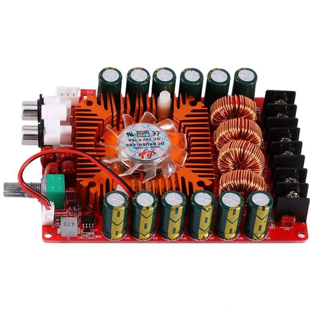 OPQ-TDA7498E 160W+ 160W 2 канальный цифровой аудио аккустическая система для Мощность модуль усилителя