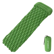 TOMSHOO Outdoor Ultralight Inflatable Cushion Sleeping Camping Mat Sleeping Pad Mattress for Camping Hiking Backpacking Travel trackman double camping mat automatic inflatable mattress with pillow large size sleeping pad beach hiking travel mats