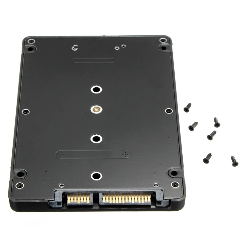 Высококачественный адаптер конвертер Чехол B + M Key Socket 2 M.2 NGFF (SATA) SSD до 5 SATA для карт