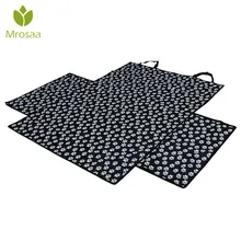 Переноска для животных водонепроницаемый автомобильный коврик задняя часть внедорожника Pet Автомобильная накидка на автомобильное сиденье для животных переноски Оксфорд ткань лапа шаблон автомобиля Pet Крышка коврик подушка