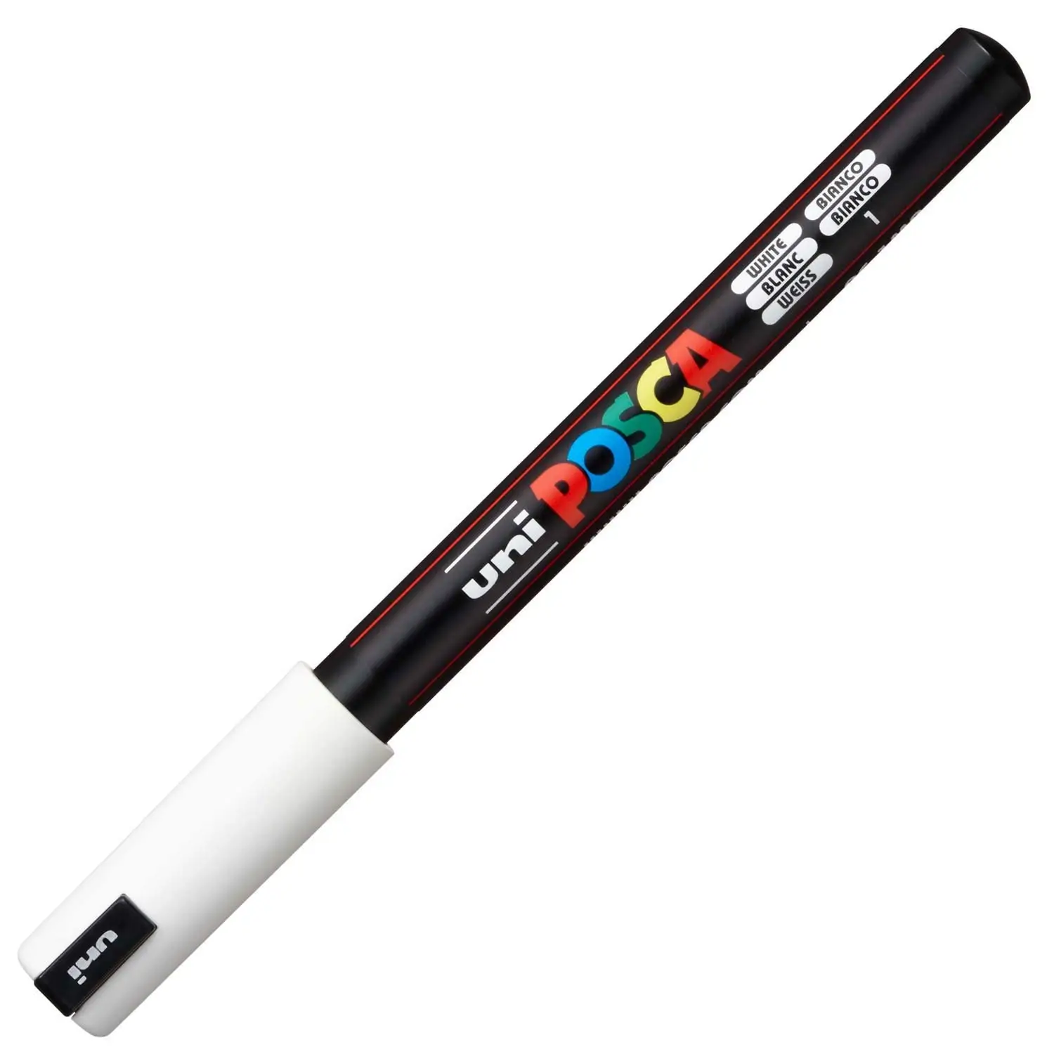 UNI BALL Posca PC 1MR черный/белый пакет из 12 ручек дюжина набор красок маркеры ручки