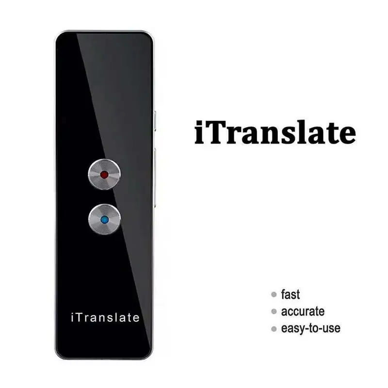 

Portable Smart Voice Translator Two-Way Real Time Multi-Language Translation For Learning Travelling Business Meeting 11.11