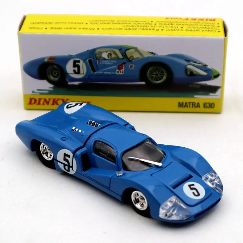 1:43 игрушки Atlas Dinky 1425E Blue MATRA 630 сплав #5 литые модели игрушечных автомобилей