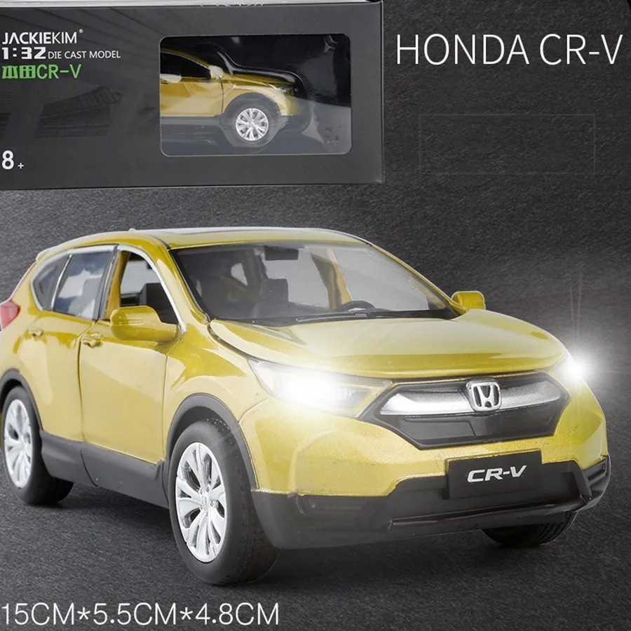 1:32 15 см Honda CRV литые под давлением искусственные игрушки высокой степени тяги
