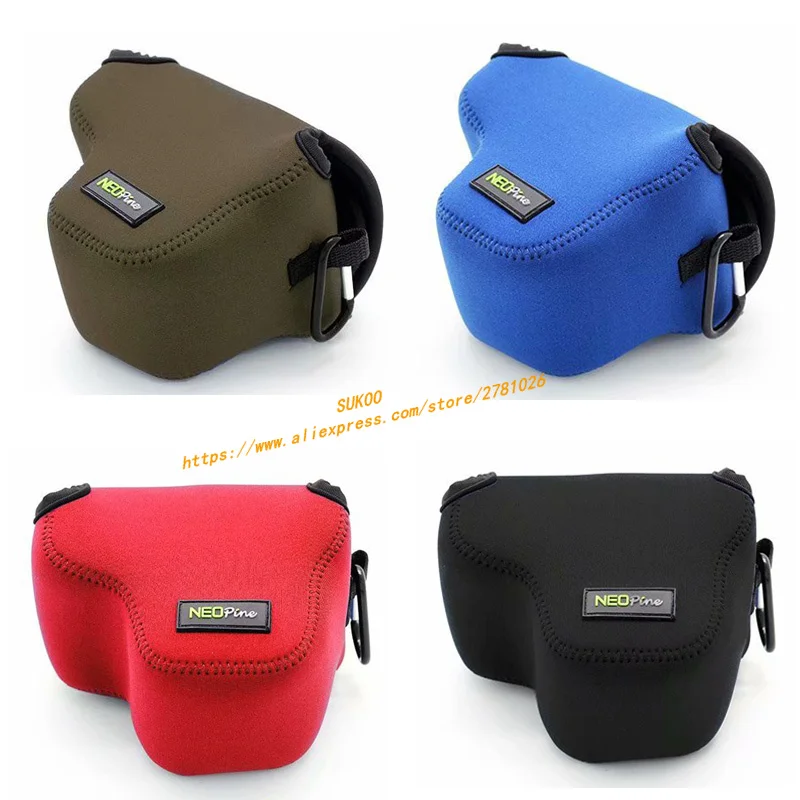 

Camera housing soft case Case for Canon EOS M5 M50 15-45mm Mirrorless System Camera Bag Carrying Case Special protective cover